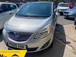 Silver Used 2010 Vauxhall Meriva MPV | £2,495 (Fair price)