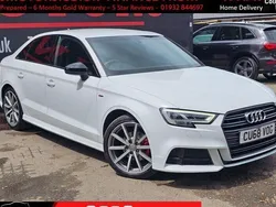 White Used 2018 Audi A3 Black Edition Sedan | £14,995 (Fair price)