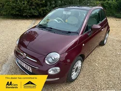 Red Used 2017 Fiat 500 Lounge Hatchback | £6,799 (Fair price)