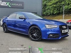 Blue Used 2016 Audi A5 Sportback Black Edition Hatchback | £12,495 (Fair price)