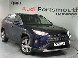 Blue Used 2020 Toyota RAV4 Hybrid Design SUV | £21,990 (Super price)