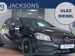 Black Used 2016 Mercedes A200 AMG line Hatchback | £10,060 (Fair price)