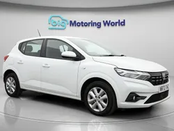 White Used 2022 Dacia Sandero Comfort Hatchback | £9,700 (Good price)