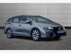 Polished metal Used 2016 Honda Civic SE Plus Estate | £10,490 (Fair price)