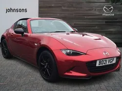 Red Used 2021 Mazda MX5 Cabriolet | £16,736 (Fair price)
