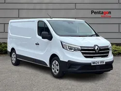 White Used 2024 Renault Trafic Van | £22,495 (A bit pricey)