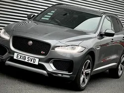 Grey Used 2018 Jaguar F-Pace S SUV | £13,000 (Fair price)