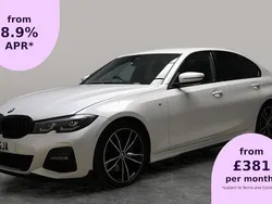 White Used 2022 BMW 320 M Sport Sedan | £25,755 (Fair price)