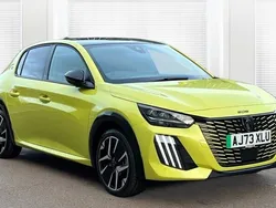 Metallic ageuda yellow Used 2024 Peugeot e-208 GTi Hatchback | £18,724 (Super price)