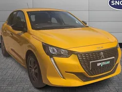 Yellow Used 2022 Peugeot 208 Active Premium Hatchback | £13,230 (Fair price)