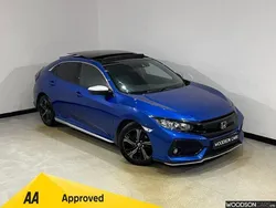Blue Used 2019 Honda Civic EX Hatchback | £15,800 (A bit pricey)