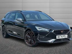 Midnight black Used 2024 Cupra Leon VZ2 Estate | £27,990 (A bit pricey)