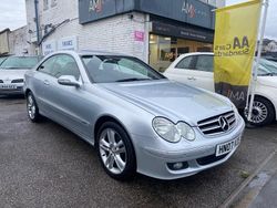 Silver Used 2007 Mercedes CLK220 Avantgarde Coupe | £3,995