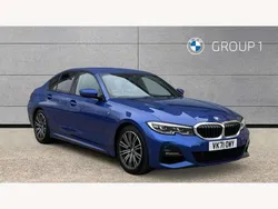 Portimao blue Used 2021 BMW 330 M Sport Sedan | £27,150 (A bit pricey)