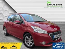 Red Used 2013 Peugeot 208 Active Hatchback | £3,495 (Fair price)