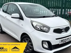 White Used 2012 Kia Picanto Air Hatchback | £3,295 (Fair price)
