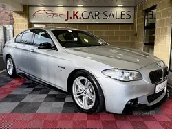 Silver Used 2016 BMW 520 M Sport Sedan | £9,295 (Fair price)