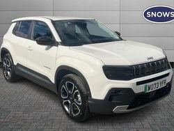 White Used 2024 Jeep Avenger EV Summit SUV | £17,415 (Good price)