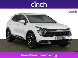 White Used 2022 Kia Sportage Launch Edition SUV | £20,589 (Fair price)