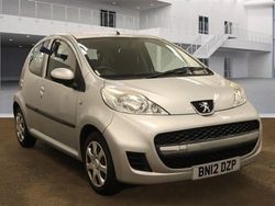 Silver Used 2012 Peugeot 107 Hatchback | £2,749 (Fair price)