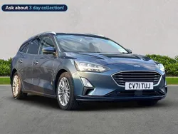 Blue Used 2021 Ford Focus Titanium X Estate | £14,999 (Fair price)