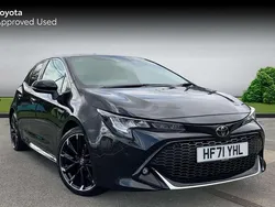 Eclipse black Used 2021 Toyota Corolla Sport Hatchback | £17,344 (A bit pricey)