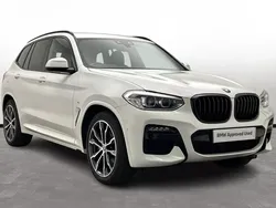 White Used 2021 BMW X3 M Sport SUV | £29,300 (Fair price)