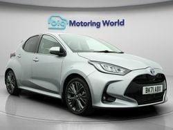 Silver Used 2021 Toyota Yaris Hybrid Hatchback | £17,400 (Fair price)
