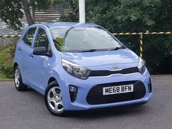 Blue Used 2019 Kia Picanto Hatchback | £7,998 (Fair price)