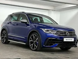 Blue Used 2021 VW Tiguan R SUV | £36,995 (Fair price)