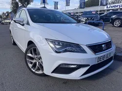 White Used 2018 Seat Leon FR Hatchback | £11,477 (Fair price)