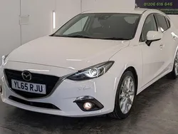White Used 2016 Mazda 3 Inclusive Hatchback | £7,700 (Fair price)