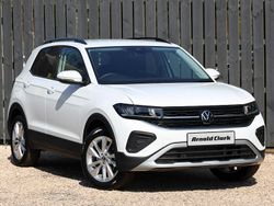 White New 2025 VW T-Cross Match SUV | £25,495 (A bit pricey)