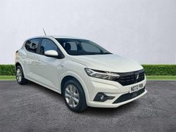 White Used 2022 Dacia Sandero Comfort Hatchback | £10,399 (Good price)