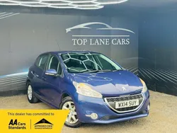 Blue Used 2014 Peugeot 208 Active Hatchback | £3,050 (Good price)