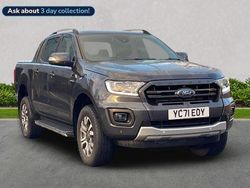Grey Used 2021 Ford Ranger Wildtrack Pickup | £22,750 (Fair price)