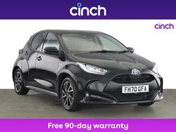 Black Used 2021 Toyota Yaris Hybrid Design Hatchback | £13,399 (Fair price)