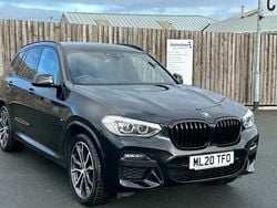 Black Used 2020 BMW X3 M Sport SUV | £27,950 (Fair price)