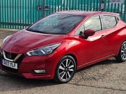 Red Used 2017 Nissan Micra N-Connecta Hatchback | £5,699 (Fair price)