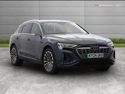 Blue Used 2024 Audi Q8 e-tron S-Line SUV | £47,589 (Expensive)