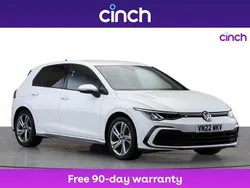 White Used 2022 VW Golf VIII R-line Hatchback | £21,549 (Fair price)
