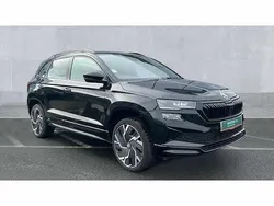 Black magic pearl effect Used 2024 Skoda Karoq SportLine SUV | £25,990 (Good price)