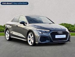 Grey Used 2023 Audi A3 S-Line Sedan | £24,814 (Fair price)