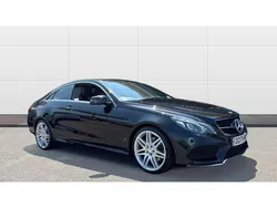 Black Used 2017 Mercedes E350 AMG line Coupe | £15,977 (Good price)