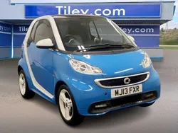 Blue/white Used 2013 Smart ForTwo Coupé Coupe | £4,790 (Fair price)