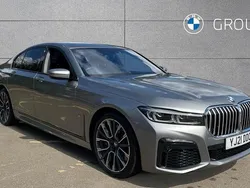 Grey Used 2021 BMW 745e M Sport Sedan | £34,991 (Good price)