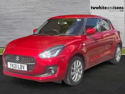 Red Used 2021 Suzuki Swift SZ-T Hatchback | £13,950 (Good price)
