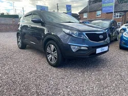 Silver Used 2014 Kia Sportage 3 SUV | £10,595