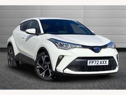 White Used 2022 Toyota C-HR Design SUV | £21,495 (Fair price)