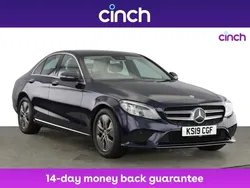 Blue Used 2019 Mercedes C200 Premium Sedan | £15,219 (Good price)